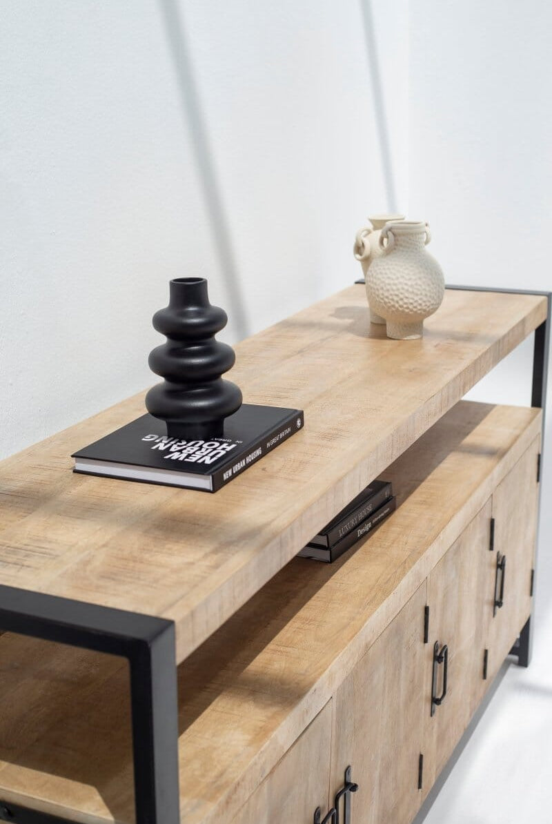 Edina Industrial Wooden Sideboard