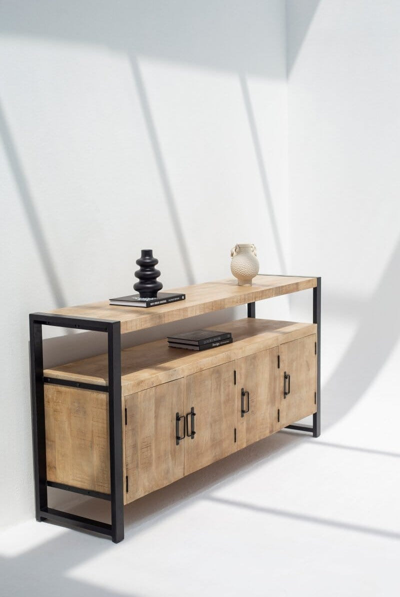 Edina Industrial Wooden Sideboard