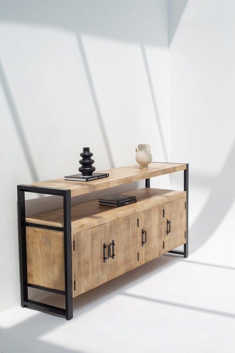 Edina Industrial Wooden Sideboard