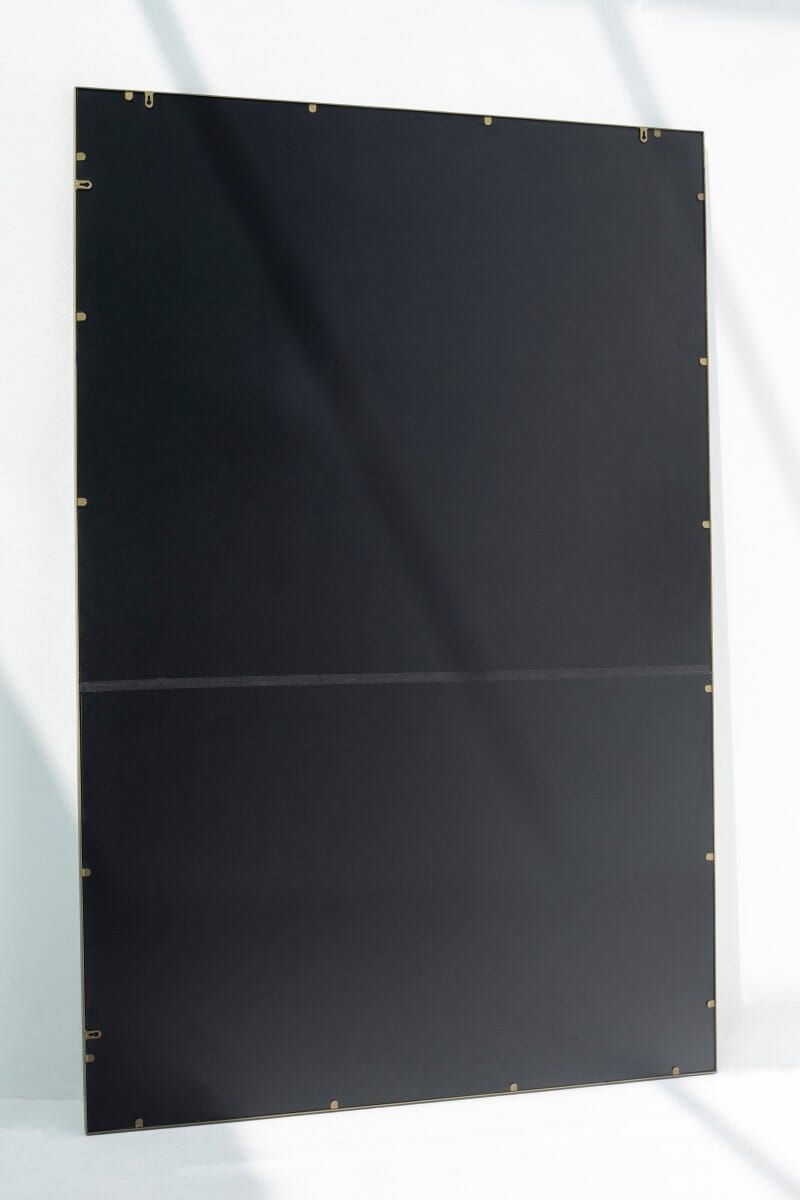 Zara Brass Rectangular Mirror Homekode