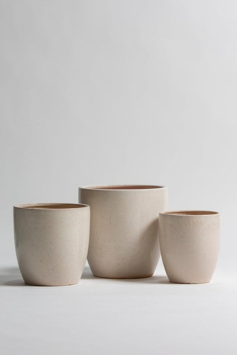 Bliss Beige Ceramic Pot