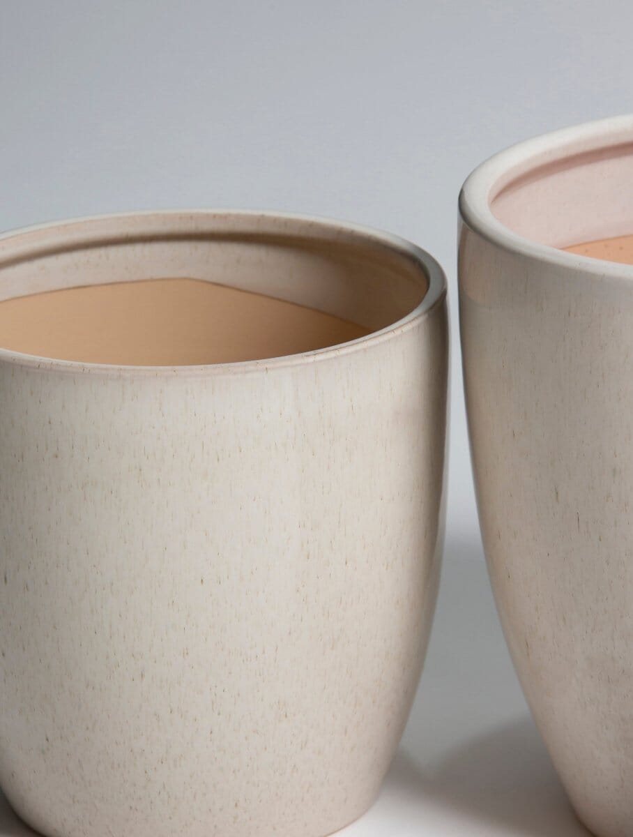 Bliss Beige Ceramic Pot (3 Sizes)