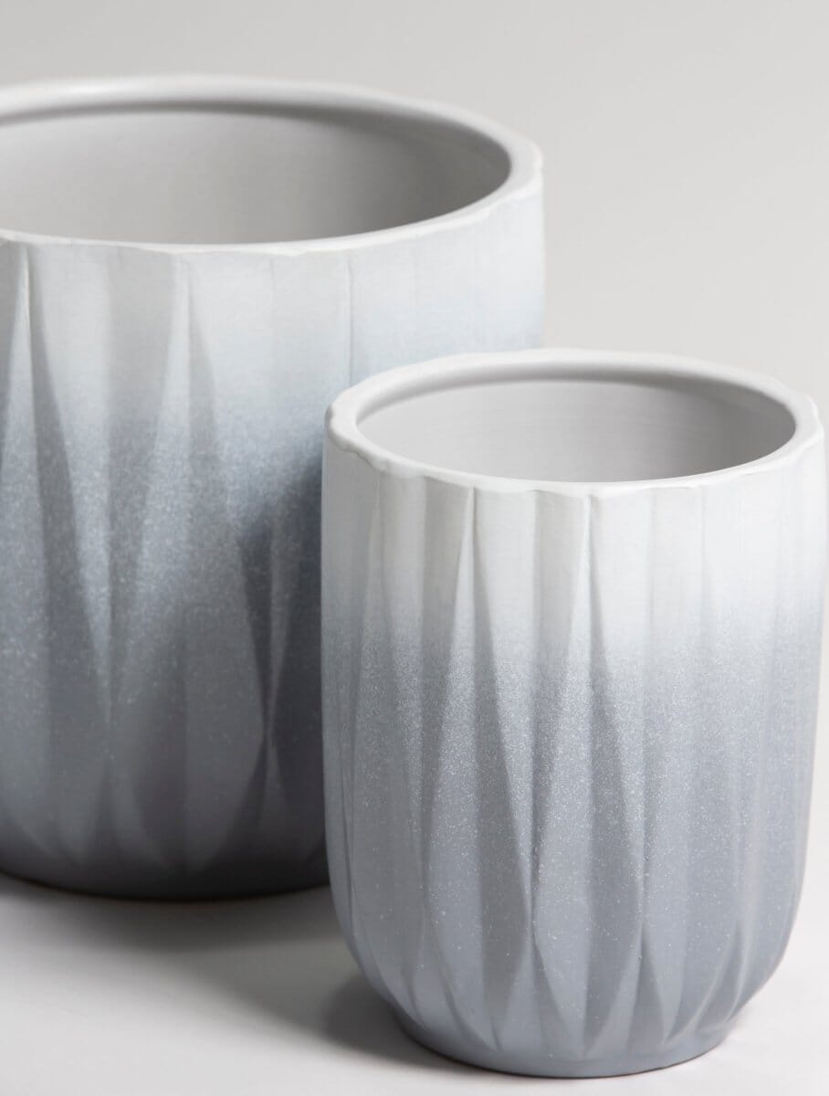 Arctic Glaze Ceramic Pot (3 Sizes)