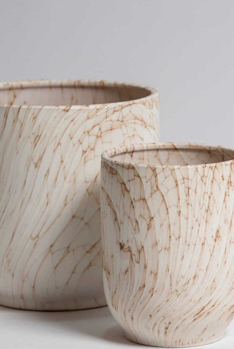 Desert Crackle Ceramic Pot (3 Sizes)