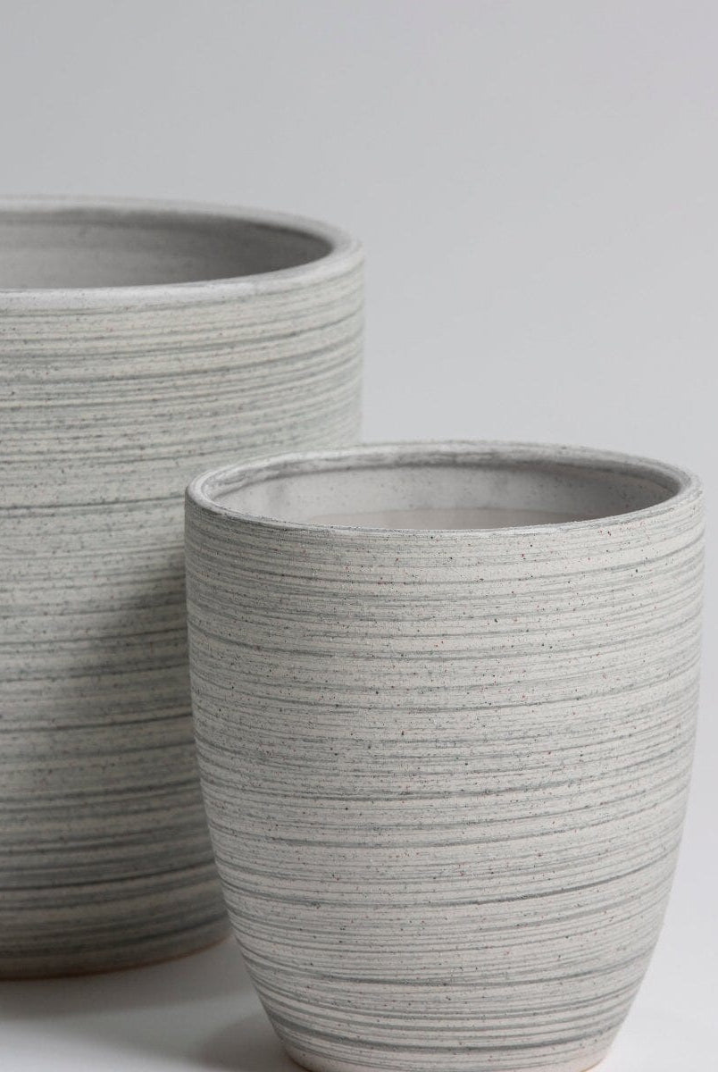 Strata Line Ceramic Pot II (3 Sizes)