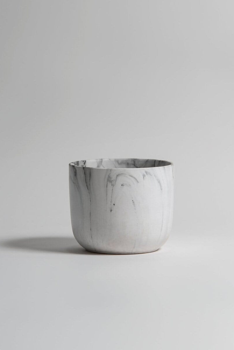 Moonlit Marble Ceramic Pot (3 Sizes)