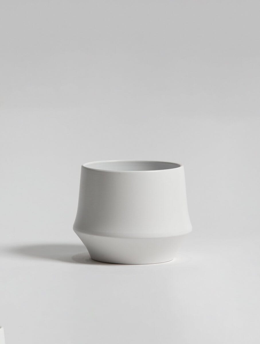 Ivory Twist Ceramic Pot (3 Sizes)