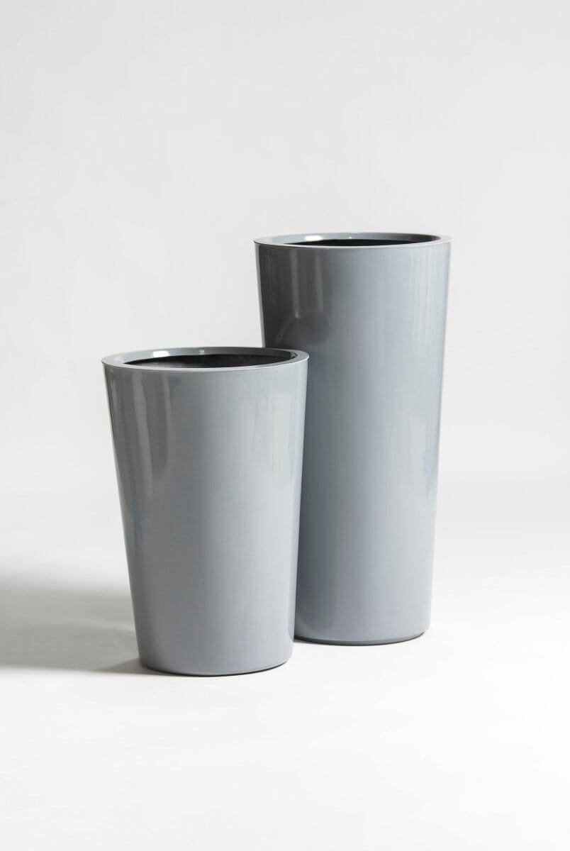 Urban Grey Fiber Glass Pot