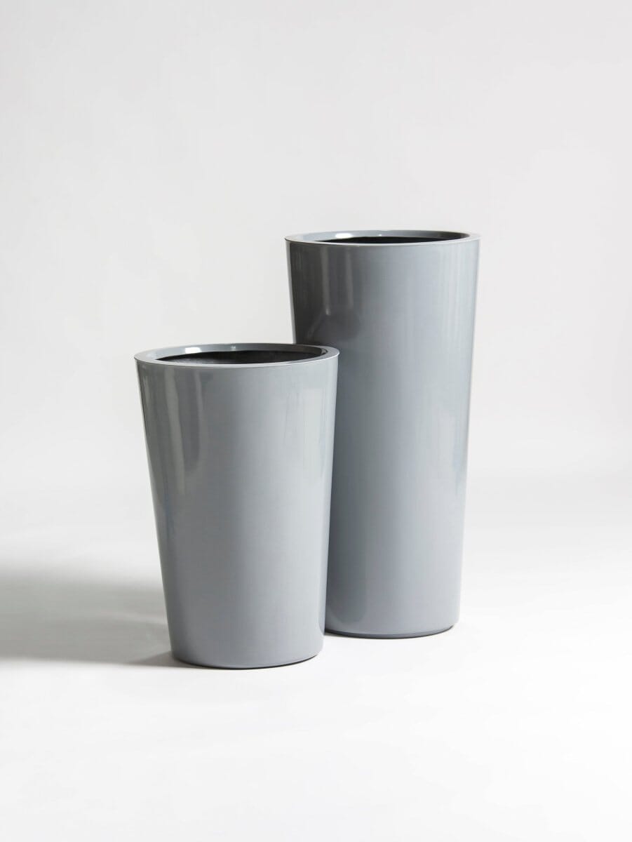 Urban Grey Fiber Glass Pot