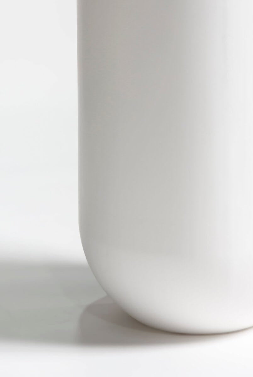 Snowfall Fiber Glass Pot