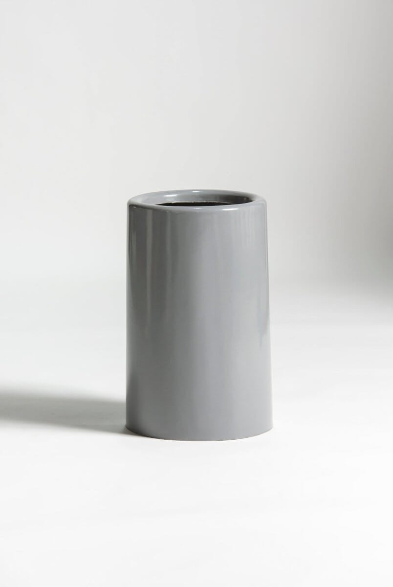 Urban Cylinder Fiber Glass Pot (6 Colors)