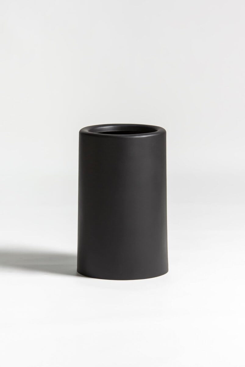 Urban Cylinder Fiber Glass Pot (6 Colors)