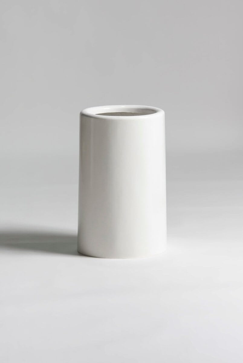 Urban Cylinder Fiber Glass Pot (6 Colors)