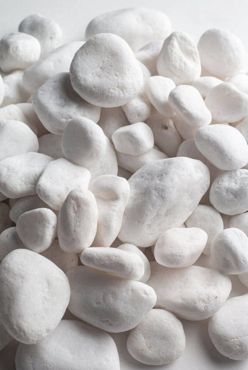 Snow White Decorative Pebble Stones