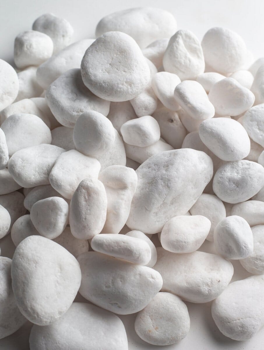 Snow White Decorative Pebble Stones