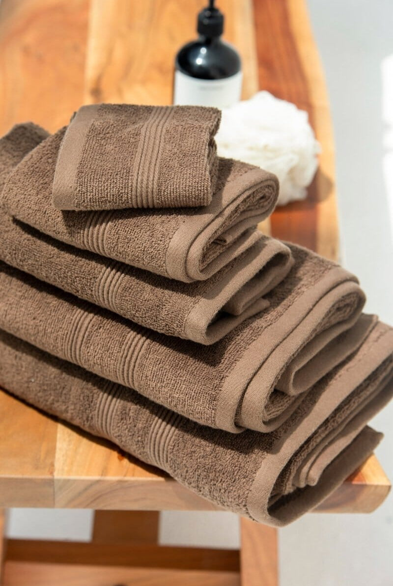 Brown Luxury Hotel Towels