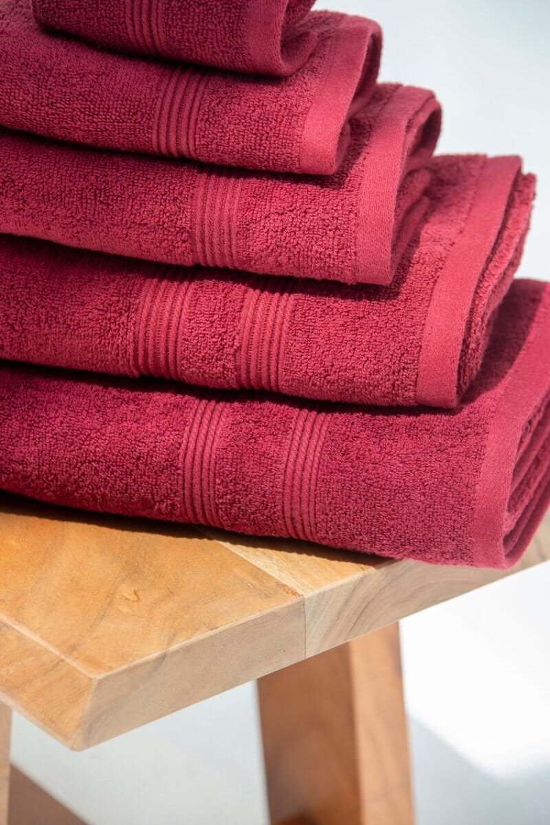 Burgundy Luxury Hotel Towels