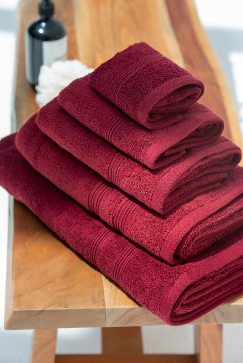 Burgundy Luxury Hotel Towels