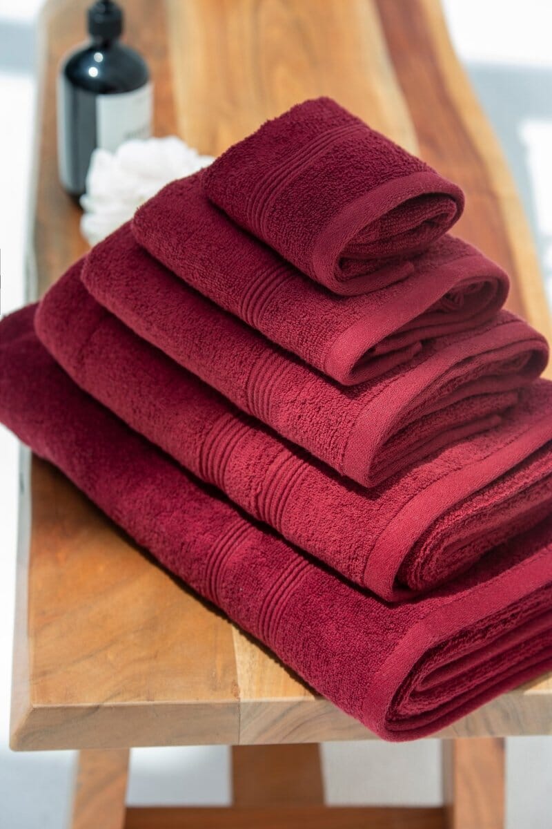 Burgundy Luxury Hotel Towels