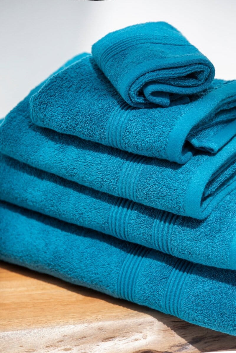 Teal Blue High Quality Hotel Towels