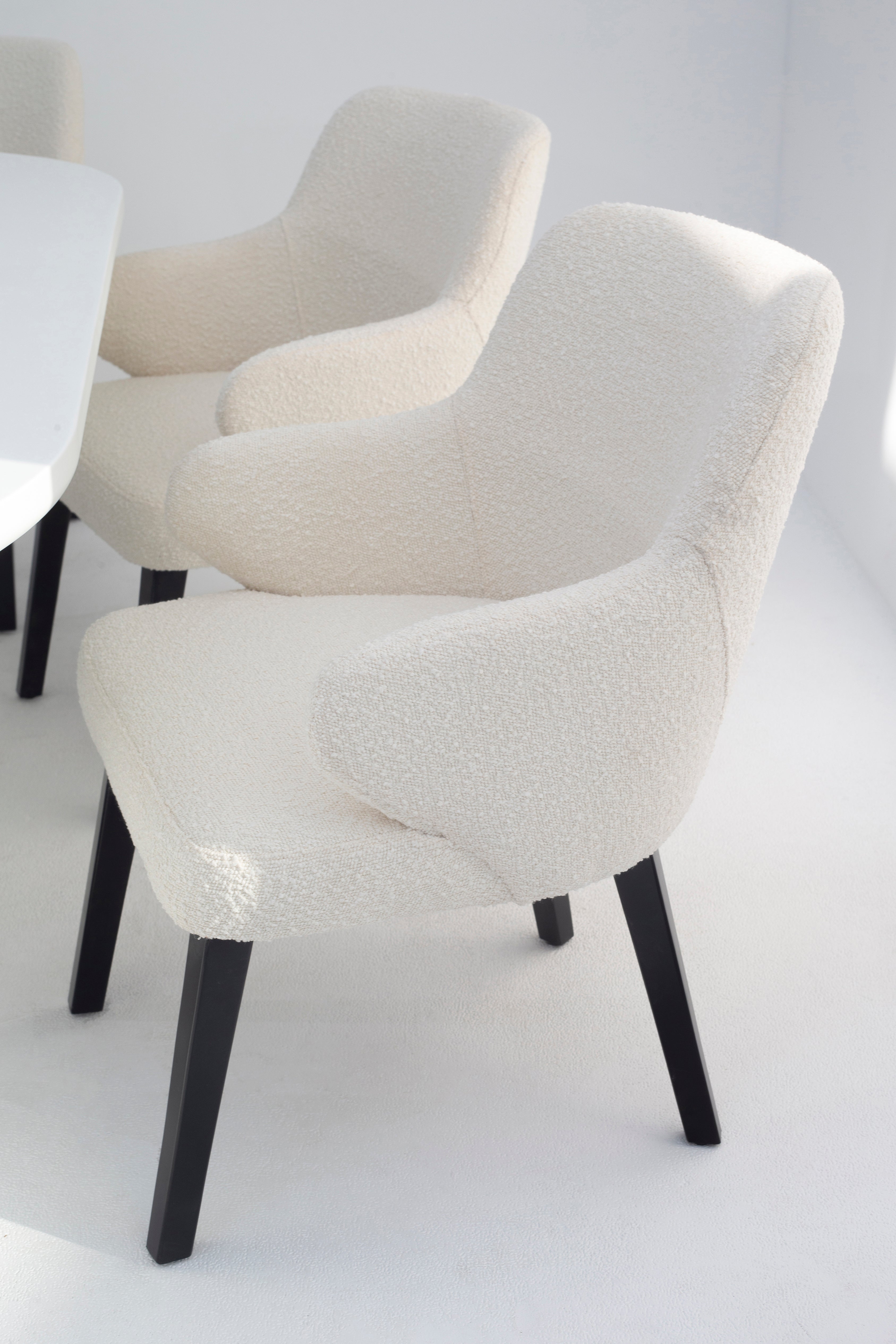 Saveria Boucle Dining Chair