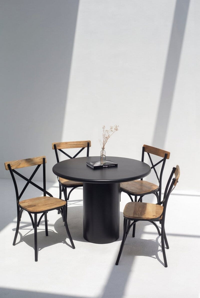 Xavia Industrial Dining Chair Chairs