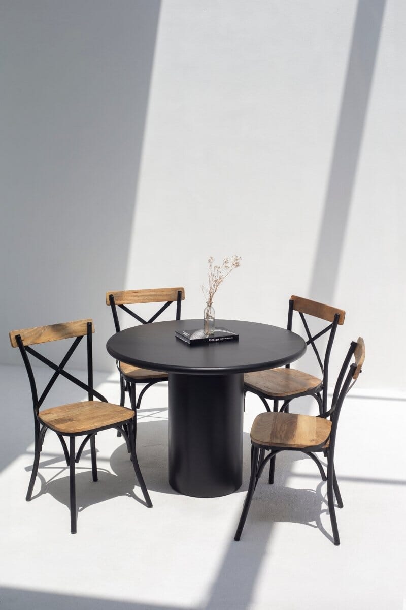 Xavia Industrial Dining Chair Chairs