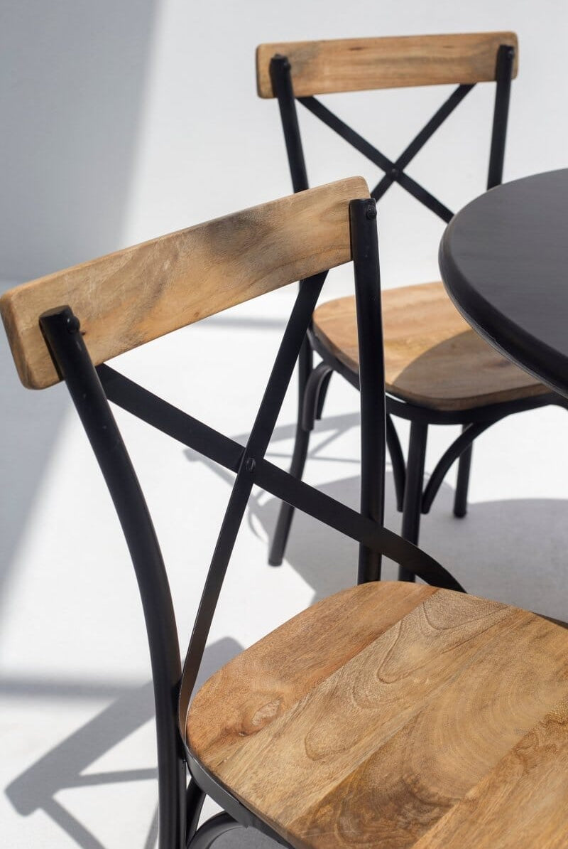 Xavia Industrial Dining Chair Chairs