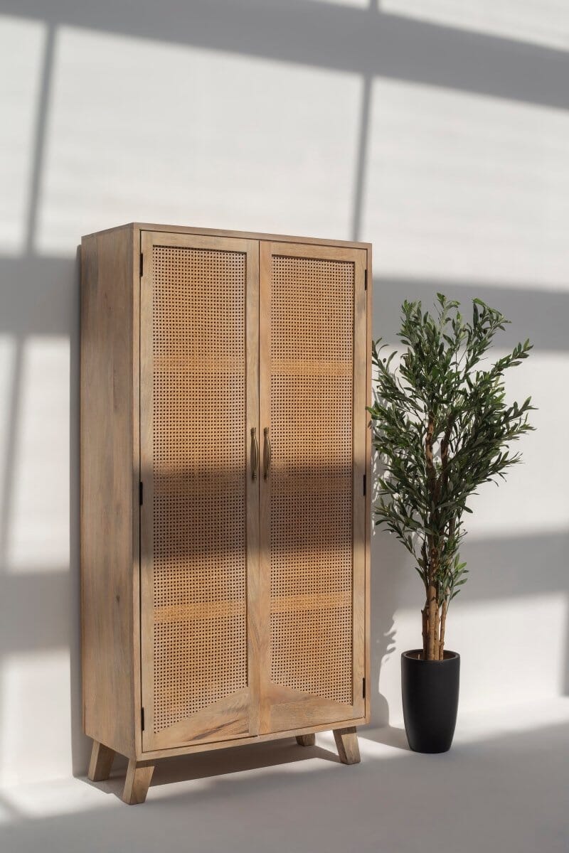 Cali Rattan Doors Closet ART