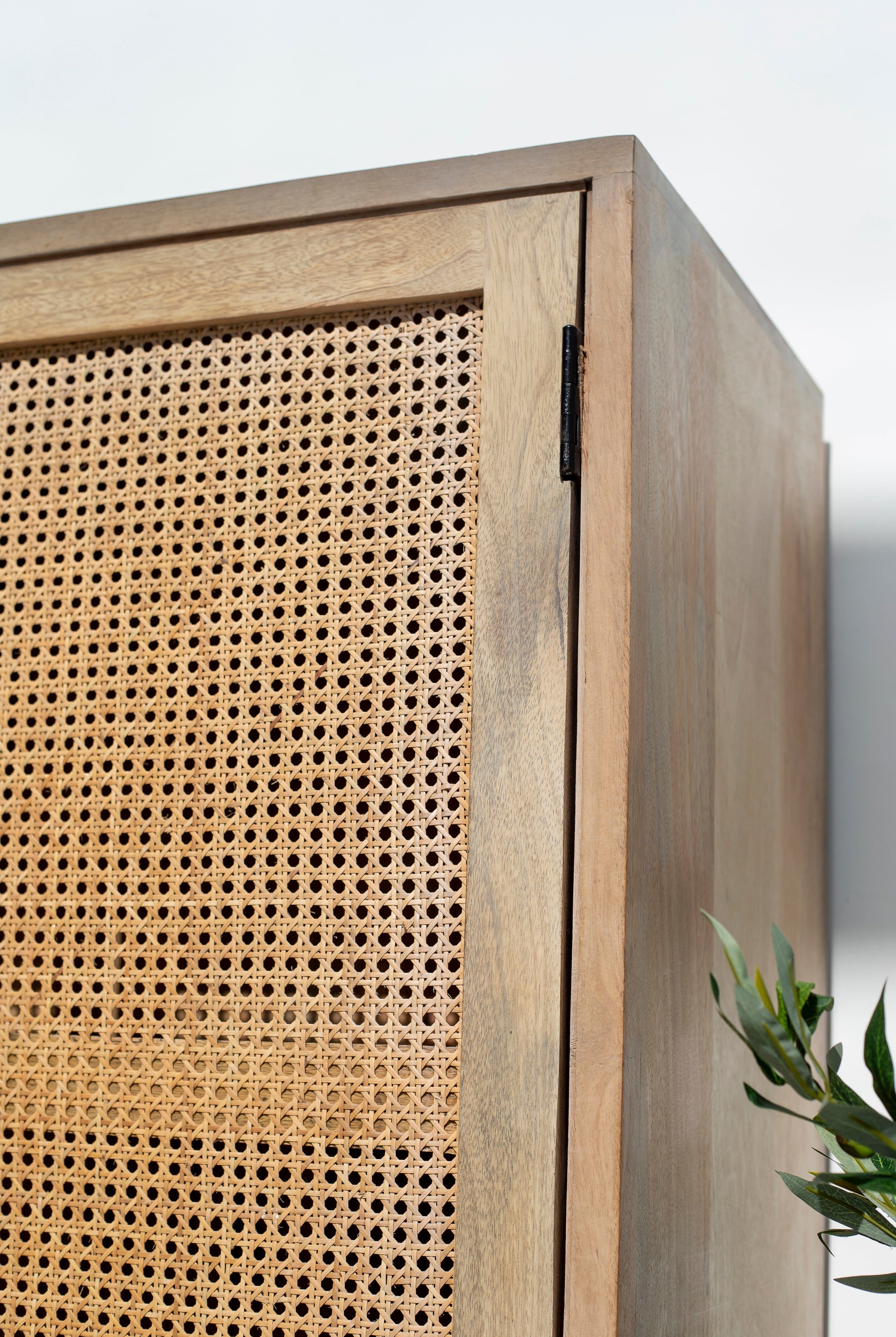 Cali Rattan Doors Closet ART