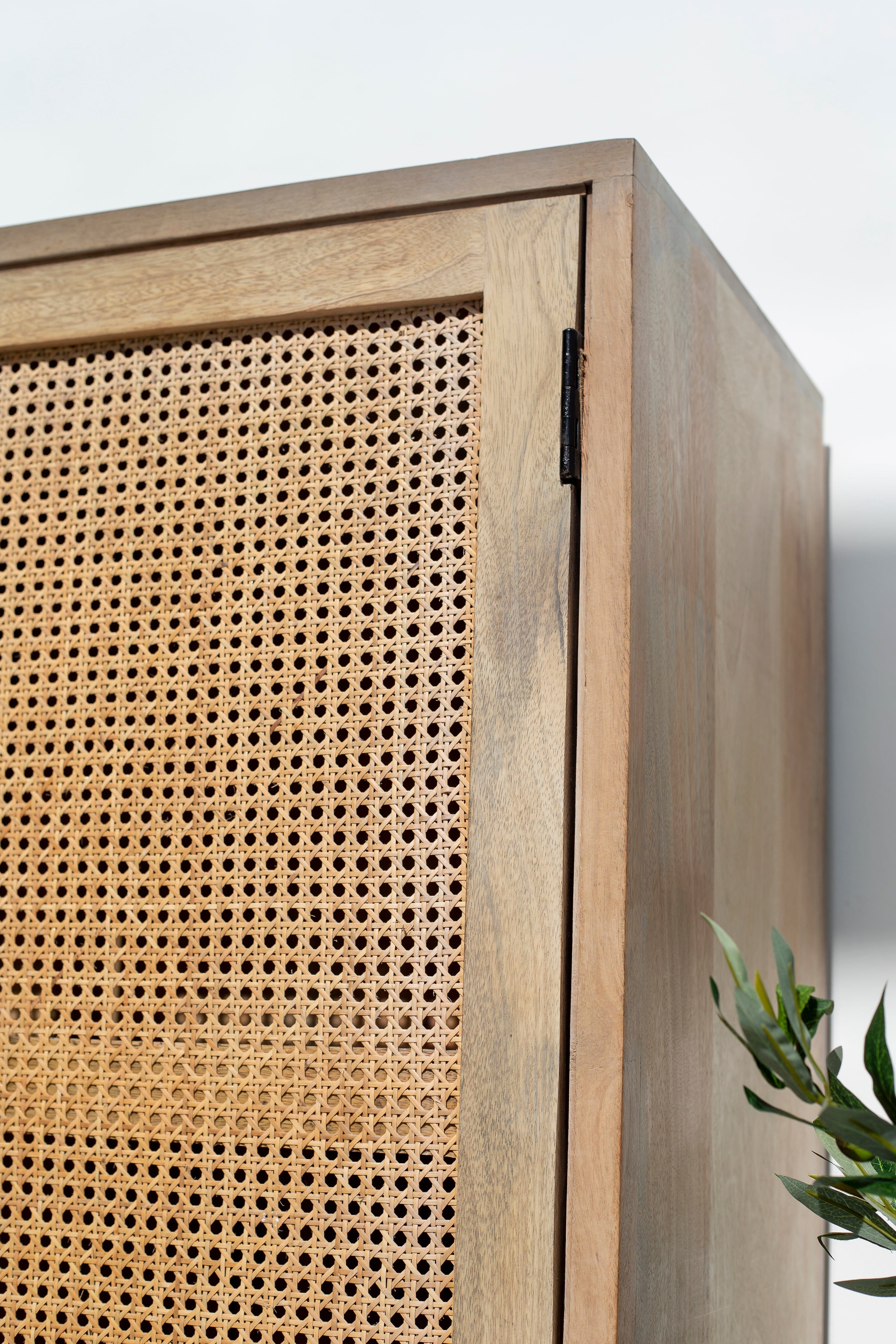 Cali Rattan Doors Closet ART