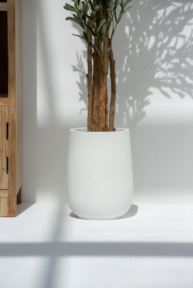 Ivory Textured Pot