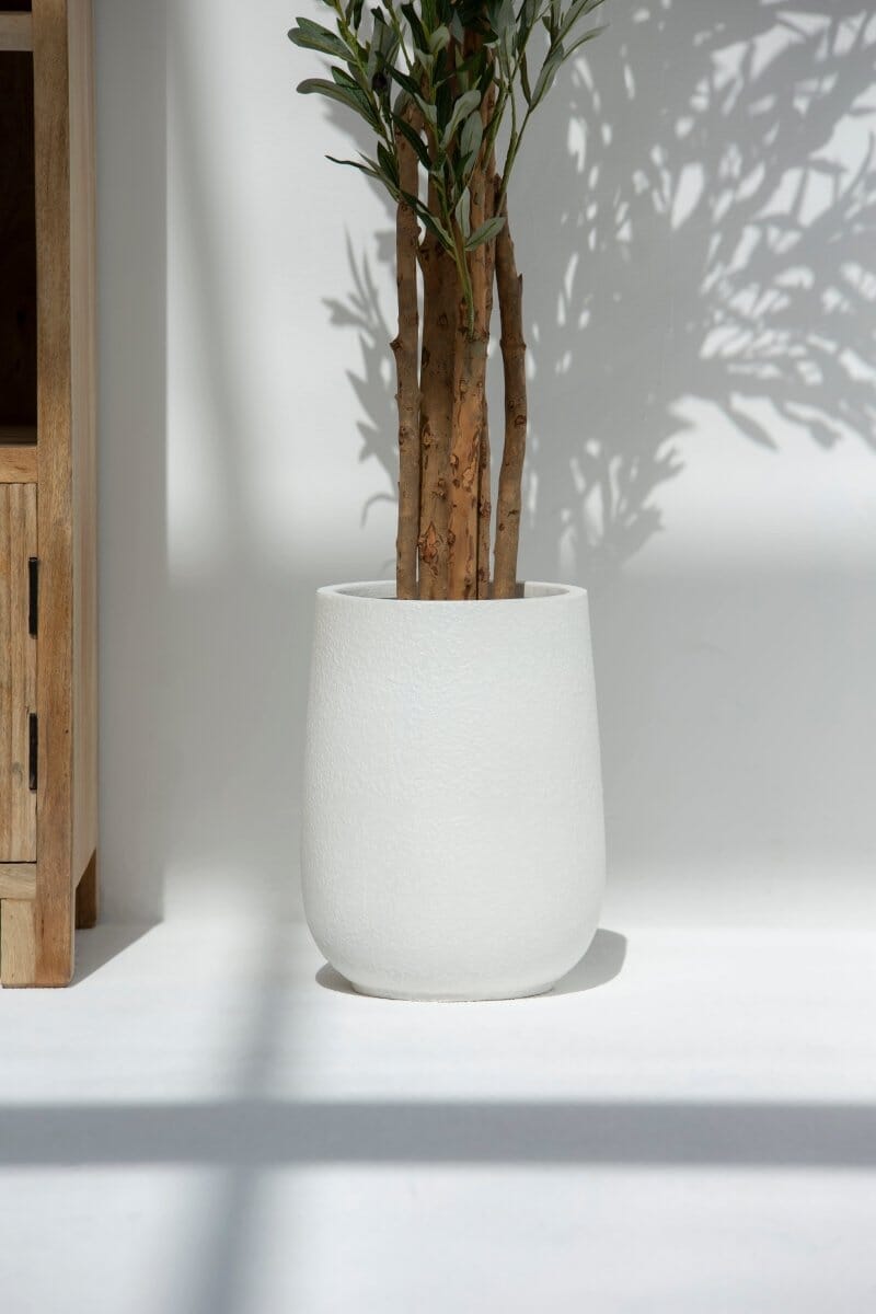 Ivory Textured Pot