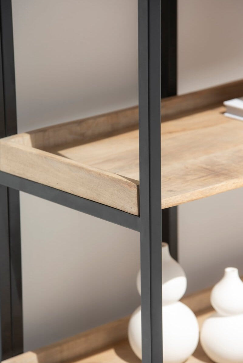 Ainsley Industrial Bookshelf