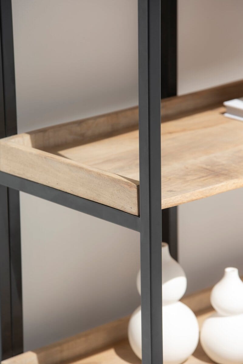 Ainsley Industrial Bookshelf