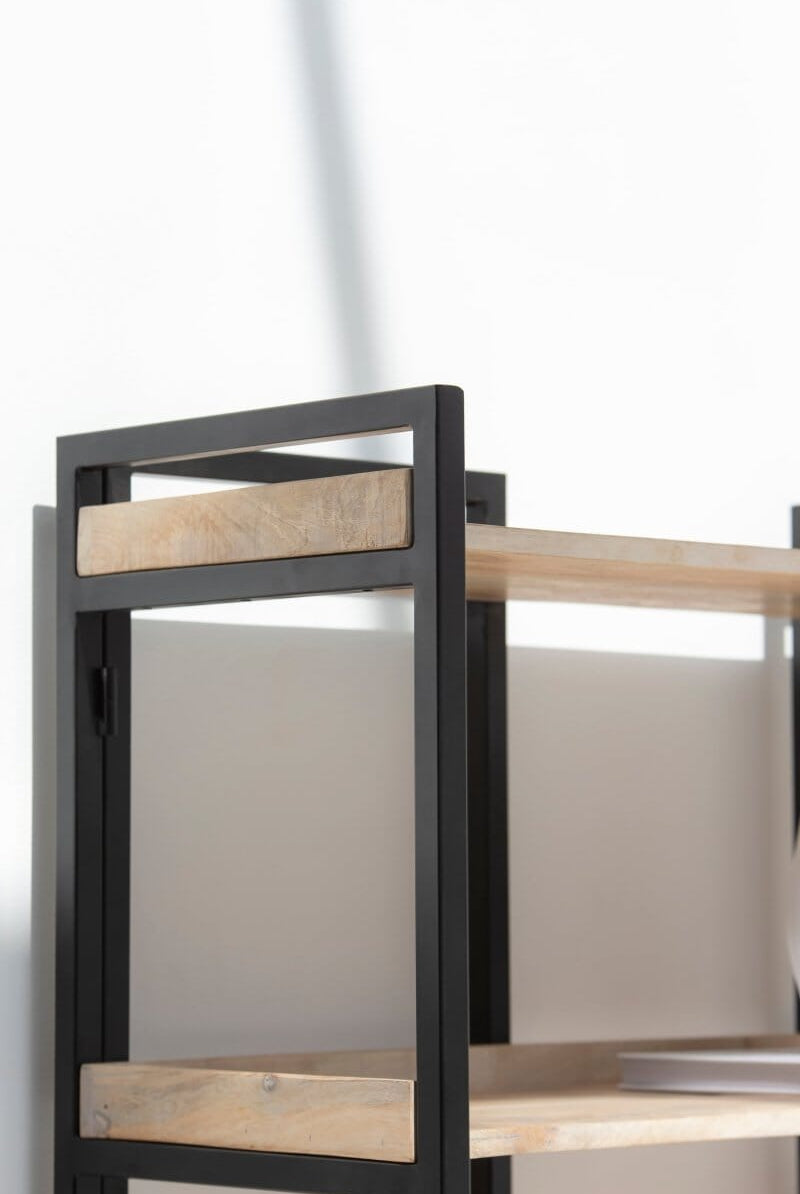 Ainsley Industrial Bookshelf