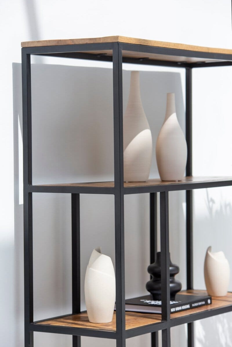 Vivian Industrial Bookshelf