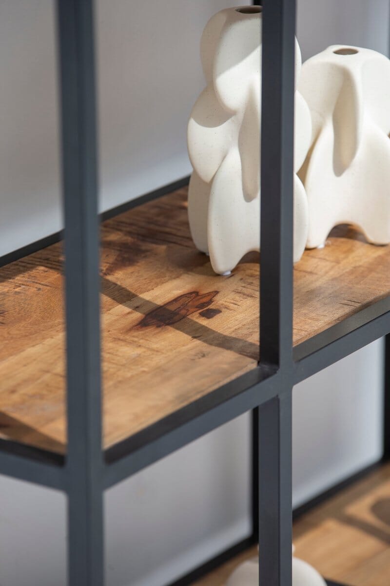 Vivian Industrial Bookshelf