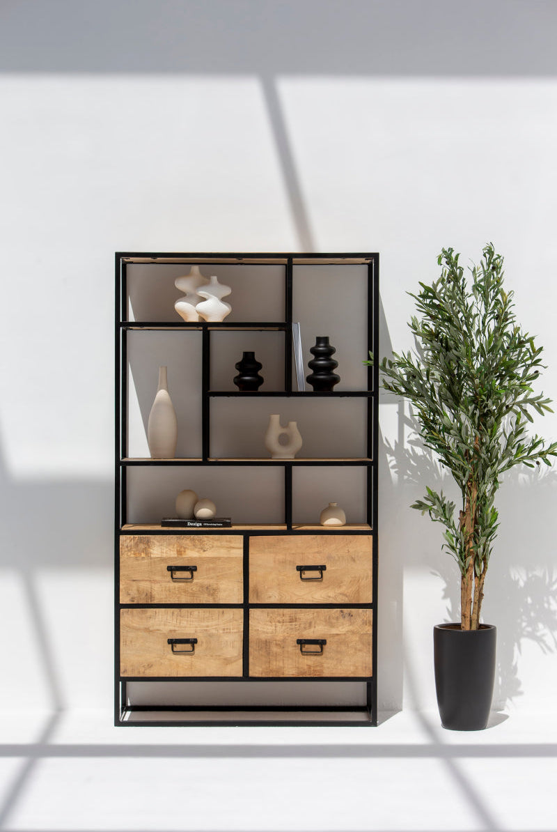 Zelda Industrial Bookshelf ART