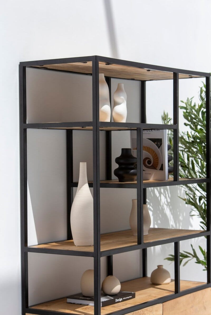 Zelda Industrial Bookshelf