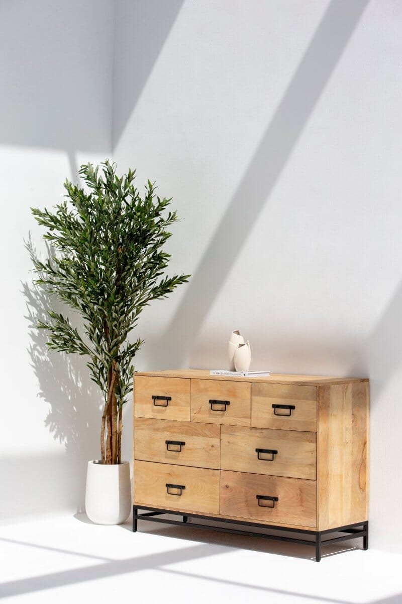 Sinai 7-Drawer Wooden Dresser