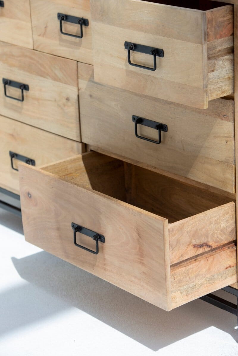 Sinai 7-Drawer Wooden Dresser