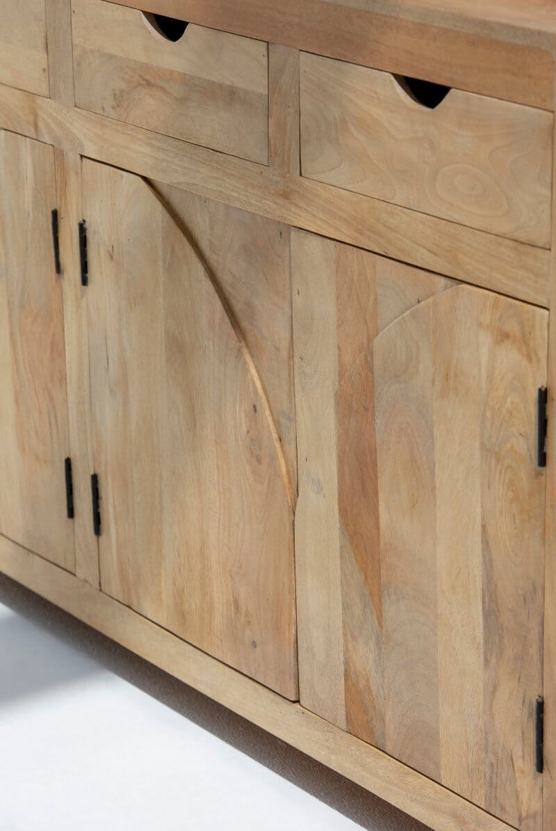 Ketsiya Wooden Sideboard
