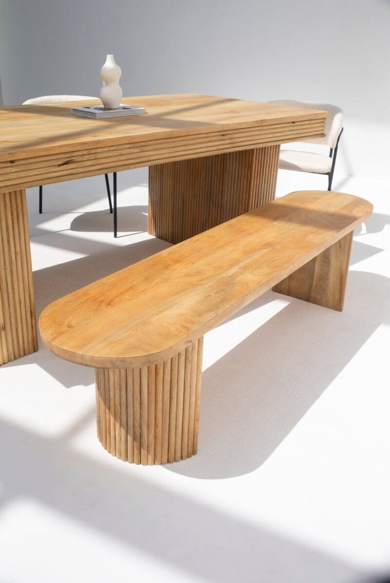 Katerina Mango Wood Bench