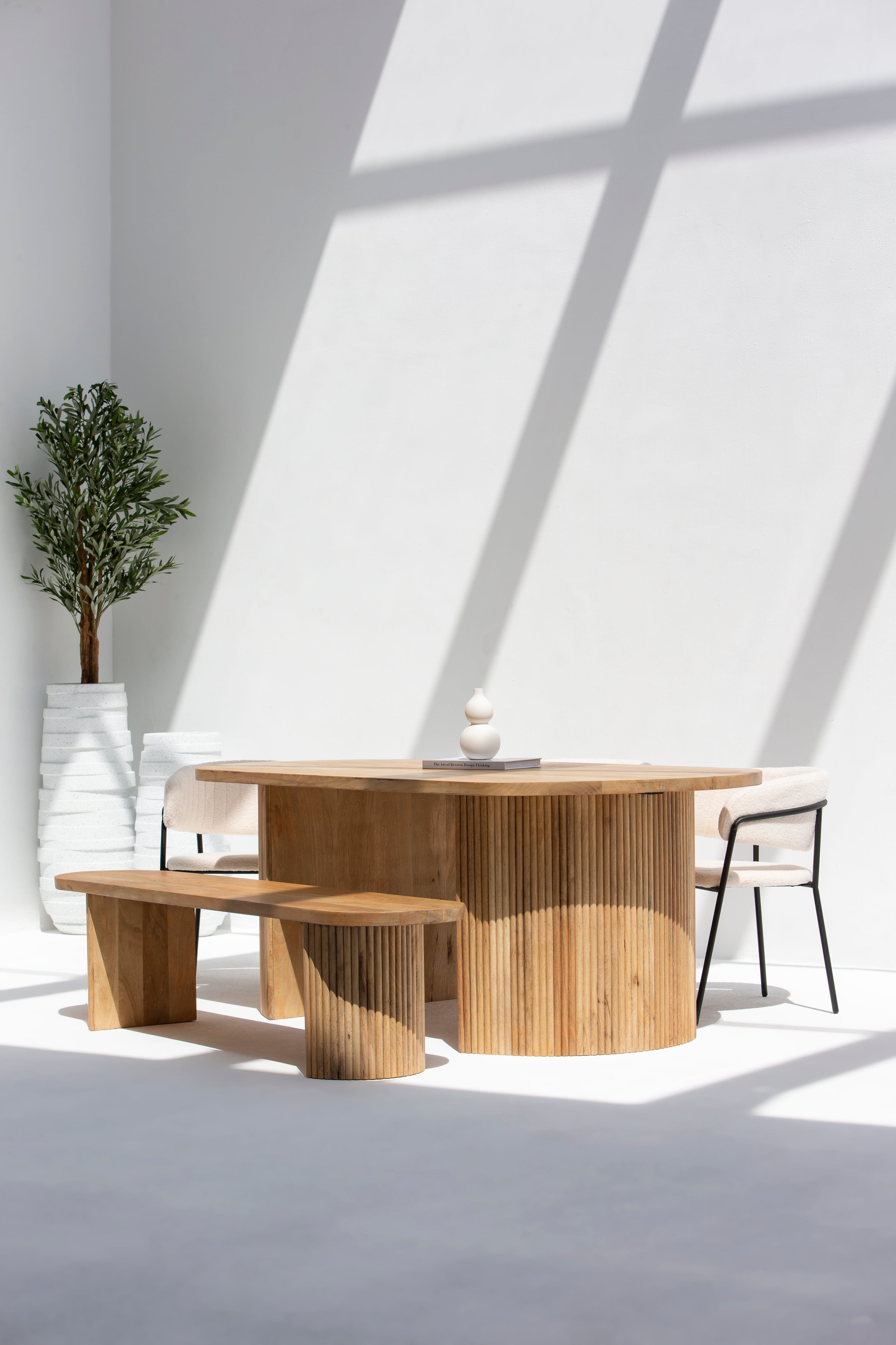 Katerina Mango Wood Dining Table