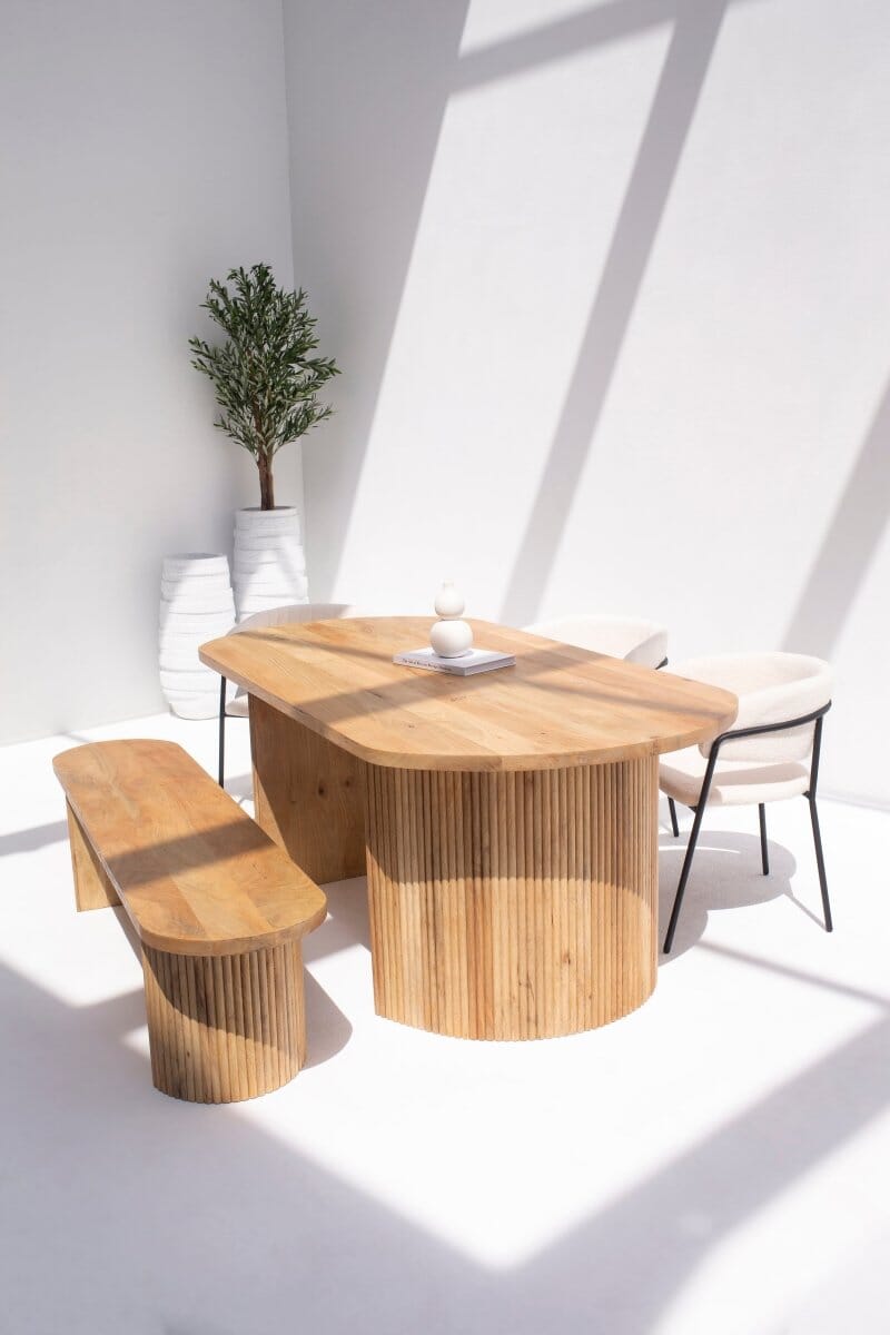 Katerina Mango Wood Dining Table
