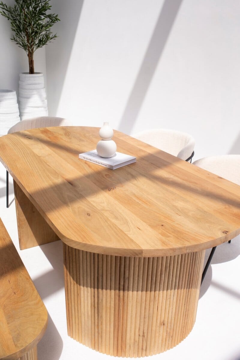 Katerina Mango Wood Dining Table