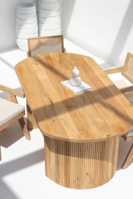 Katerina Mango Wood Dining Table
