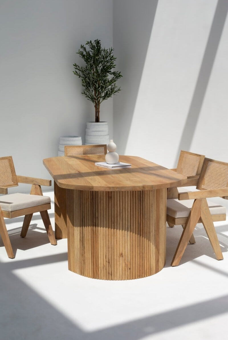 Katerina Mango Wood Dining Table