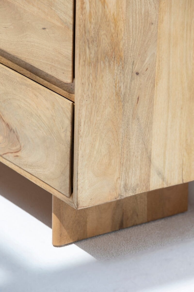 Asa 6-Drawer Wooden Dresser